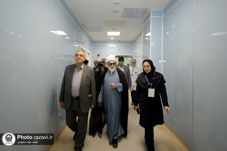 آیین افتتاح مرکز درمان ناباروری بیمارستان رضوی