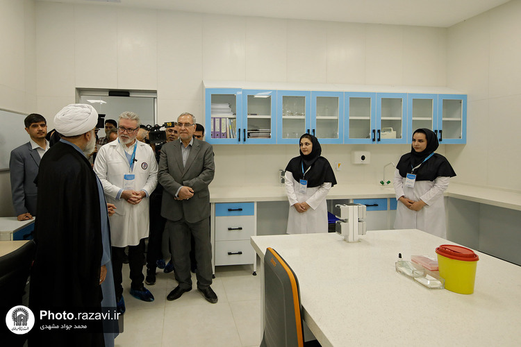 آیین افتتاح مرکز درمان ناباروری بیمارستان رضوی