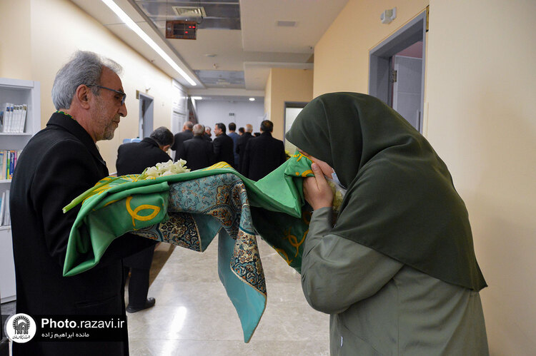 عیادت از بیماران در سالروز ولادت امام رضا علیه‌السلام