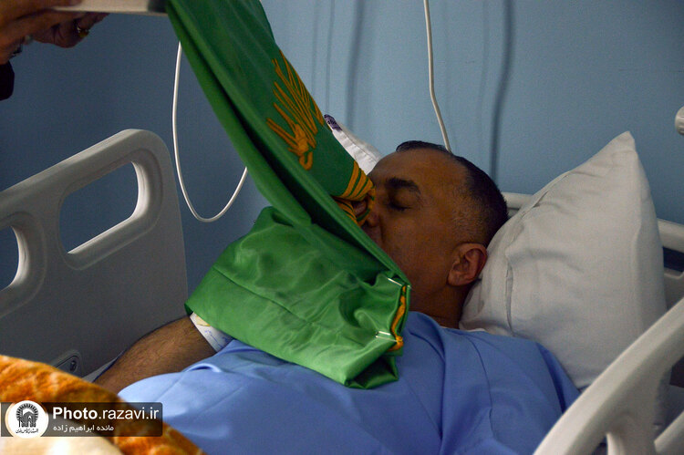 عیادت از بیماران در سالروز ولادت امام رضا علیه‌السلام