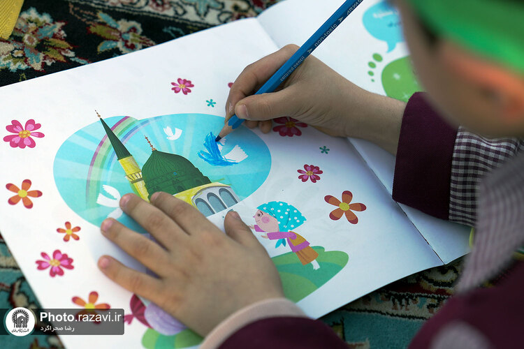 محفل قرآنی غنچه‌های رضوی