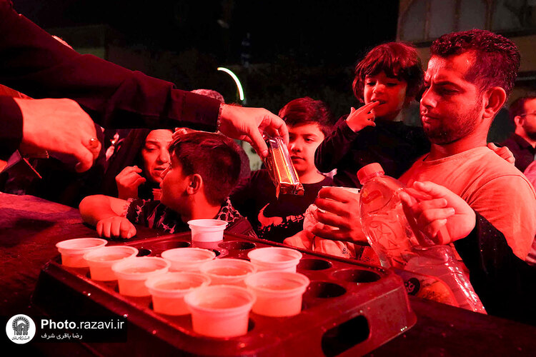 پذیرایی از زائران بارگاه منور رضوی در مواکب حسینی