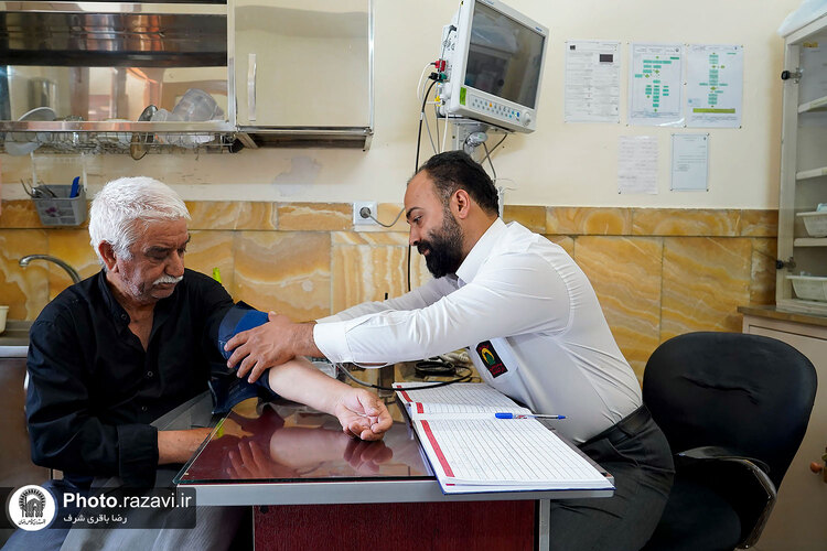 خدمت‌رسانی موسسه درمانی آستان قدس رضوی در تاسوعا و عاشورای حسینی