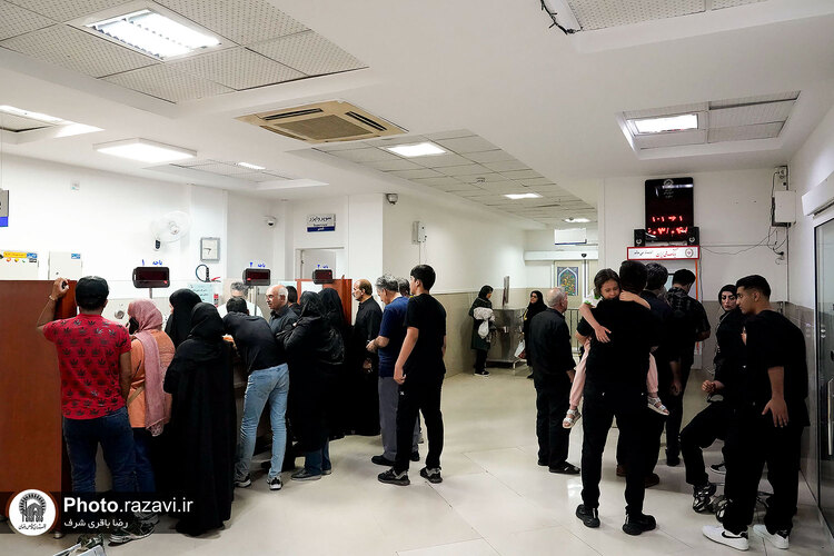 خدمت‌رسانی موسسه درمانی آستان قدس رضوی در تاسوعا و عاشورای حسینی