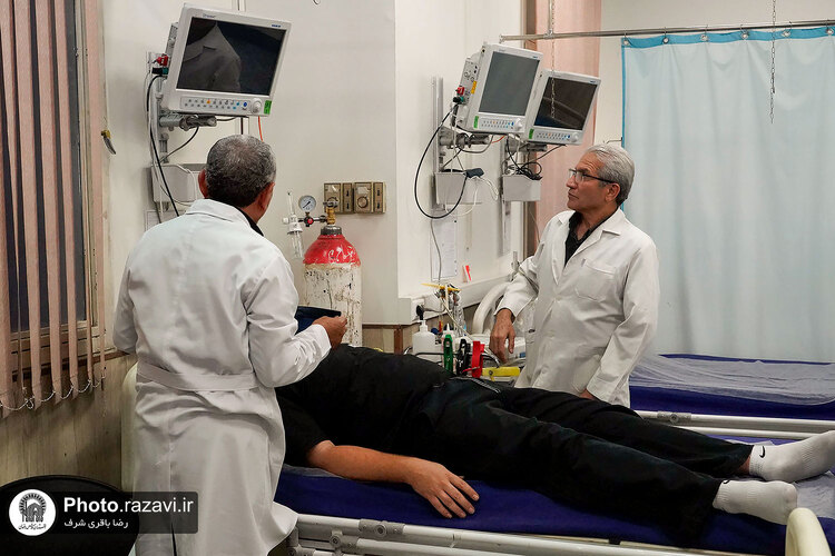خدمت‌رسانی موسسه درمانی آستان قدس رضوی در تاسوعا و عاشورای حسینی