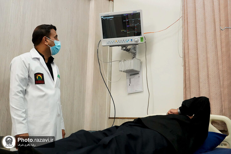 خدمت‌رسانی موسسه درمانی آستان قدس رضوی در تاسوعا و عاشورای حسینی