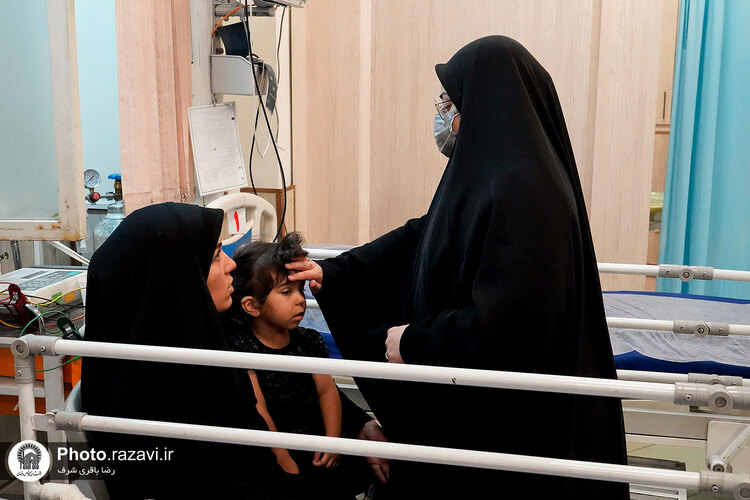 خدمت‌رسانی موسسه درمانی آستان قدس رضوی در تاسوعا و عاشورای حسینی