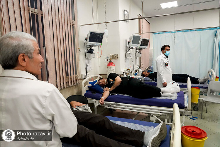 خدمت‌رسانی موسسه درمانی آستان قدس رضوی در تاسوعا و عاشورای حسینی