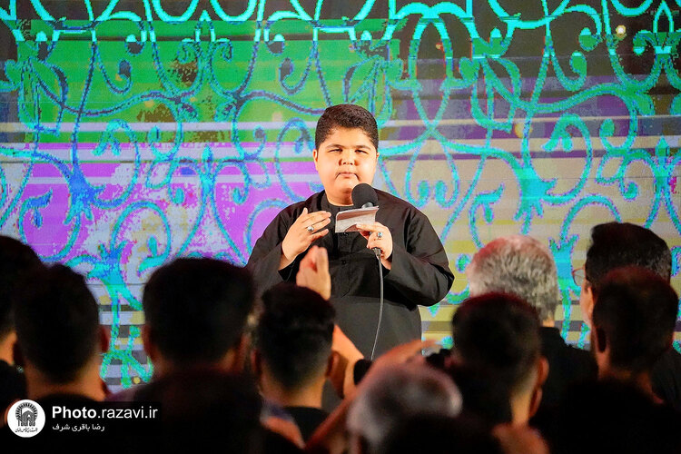 عزاداری هیئت‌های مذهبی خراسان شمالی در حسینیه حرم