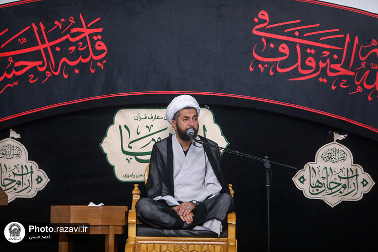 اجرای نیت موقوفه مهدی قلی خان قرایی در حرم مطهر رضوی