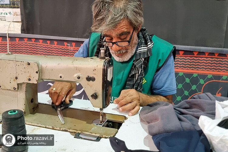 خدمت رسانی به زائران اربعین حسینی در مرز شلمچه