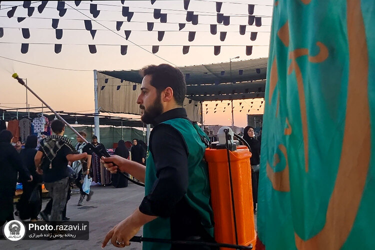 خدمت رسانی به زائران اربعین حسینی در مرز شلمچه -2