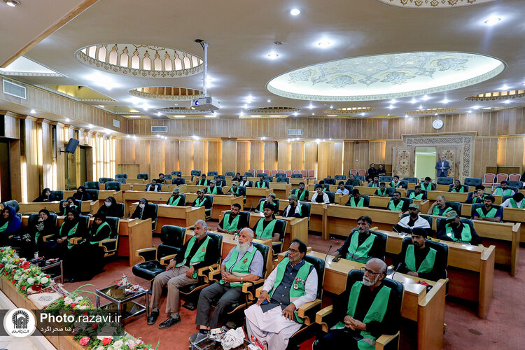 تجلیل از خادمان پاکستانی اربعین حسینی