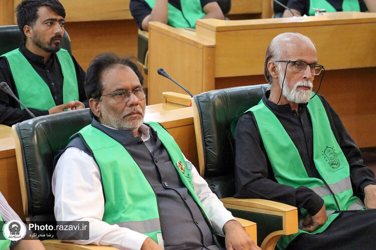 تجلیل از خادمان پاکستانی اربعین حسینی