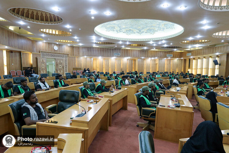 تجلیل از خادمان پاکستانی اربعین حسینی