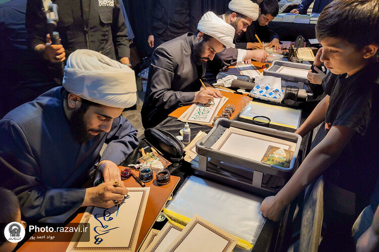 مواکب خدمت رسان به زائران بارگاه منور رضوی