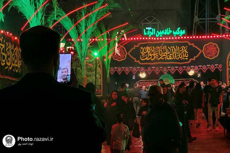 مواکب خدمت رسان به زائران بارگاه منور رضوی