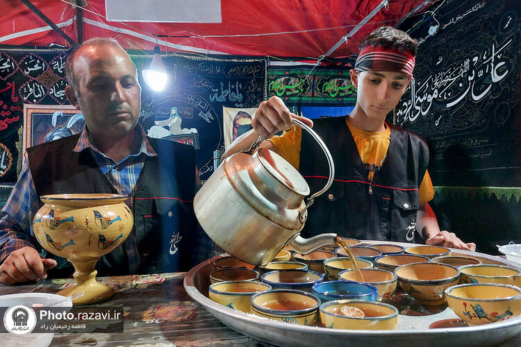 مواکب خدمت رسان به زائران بارگاه منور رضوی