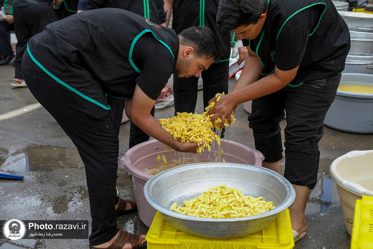 مواکب خدمت رسان به زائران بارگاه منور رضوی