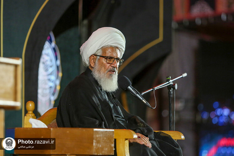 هیئت عزاداران استان زنجان در حسینیه حرم