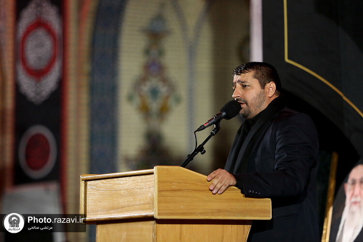 هیئت عزاداران استان زنجان در حسینیه حرم