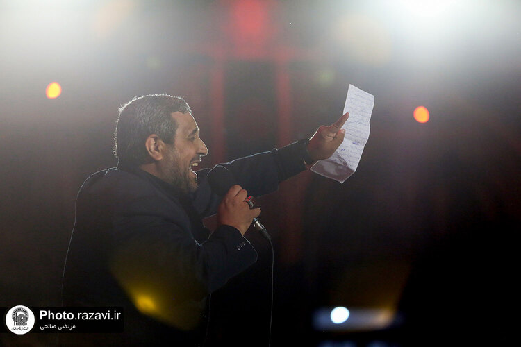 هیئت عزاداران استان زنجان در حسینیه حرم