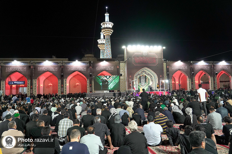 شب شعر شاعران عرب زبان در حرم مطهر رضوی