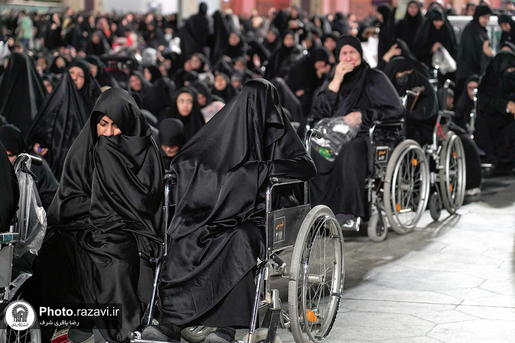 شب شعر شاعران عرب زبان در حرم مطهر رضوی