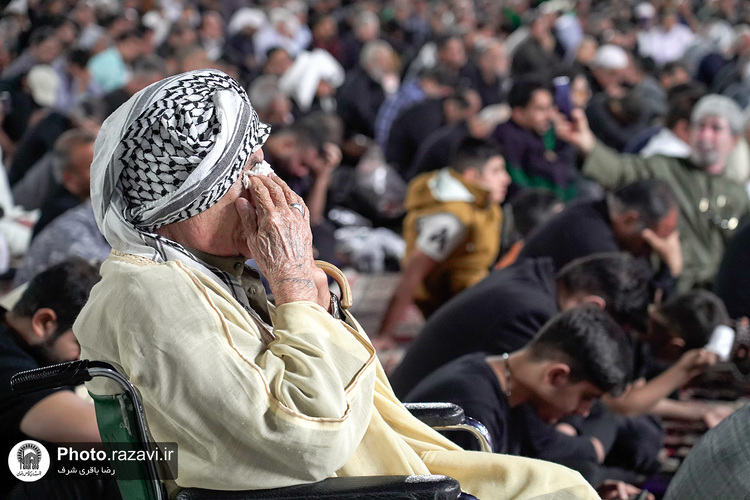 شب شعر شاعران عرب زبان در حرم مطهر رضوی