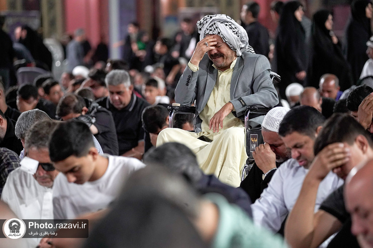 شب شعر شاعران عرب زبان در حرم مطهر رضوی