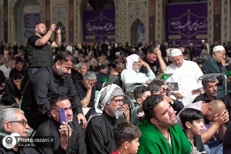 شب شعر شاعران عرب زبان در حرم مطهر رضوی