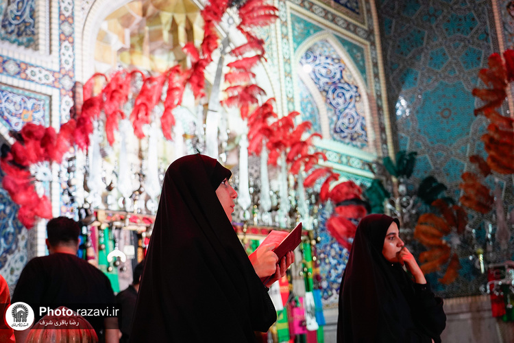 هیئت عزاداران استان هرمزگان در حسینیه حرم