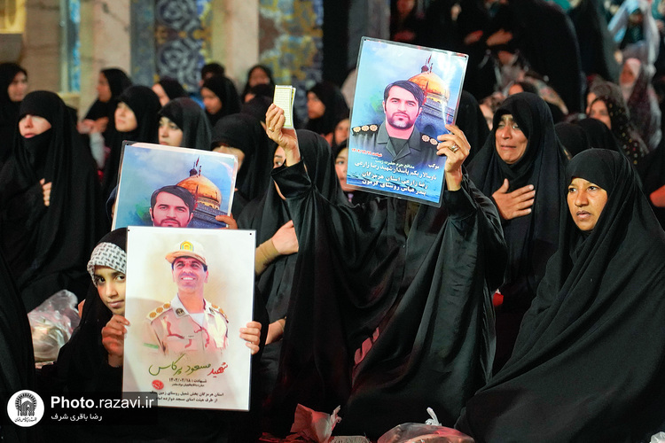 هیئت عزاداران استان هرمزگان در حسینیه حرم