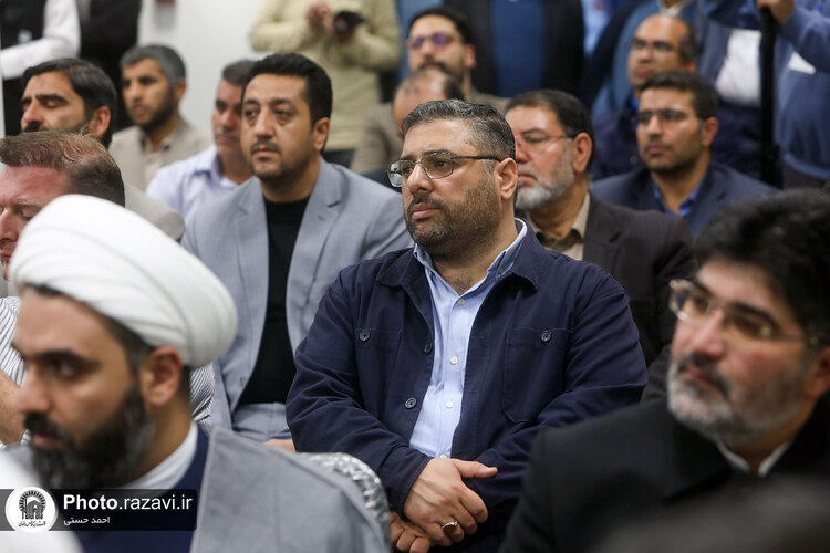 افتتاح پروژه ساماندهی نمای میدان قبله حرم مطهر رضوی-2