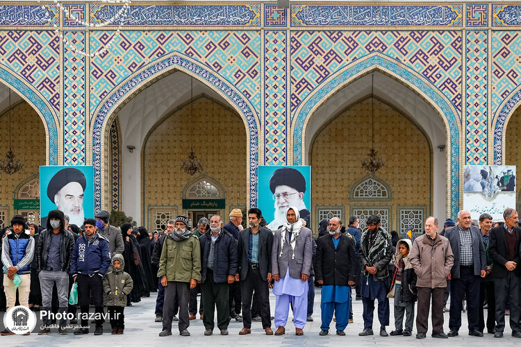 تشرف عشاير زيارت اولی سراسر كشور به حرم مطهر رضوی