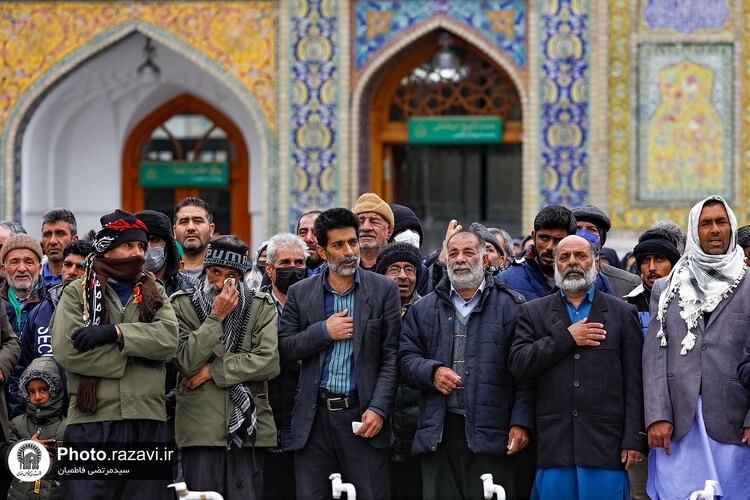 تشرف عشاير زيارت اولی سراسر كشور به حرم مطهر رضوی