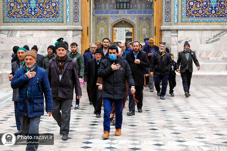 تشرف عشاير زيارت اولی سراسر كشور به حرم مطهر رضوی