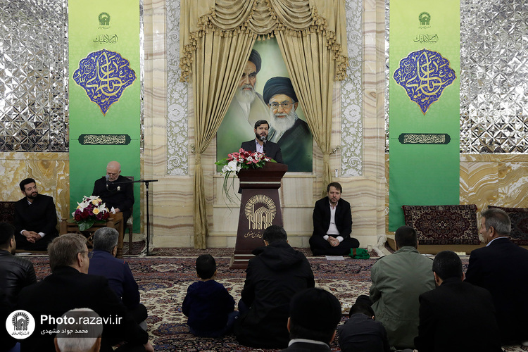 جشن روز میلاد امیرالمومنین در حرم مطهر رضوی