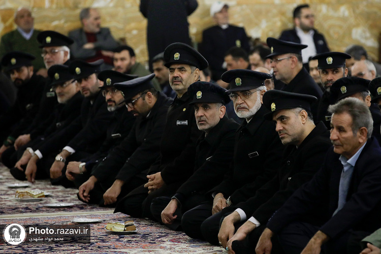 جشن روز میلاد امیرالمومنین در حرم مطهر رضوی