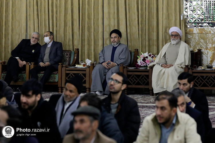 جشن روز میلاد امیرالمومنین در حرم مطهر رضوی