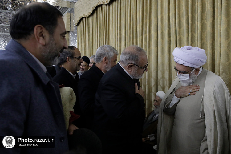 جشن روز میلاد امیرالمومنین در حرم مطهر رضوی