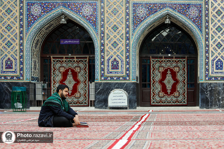 آیین معنوی اعتکاف در حرم مطهر رضوی-2