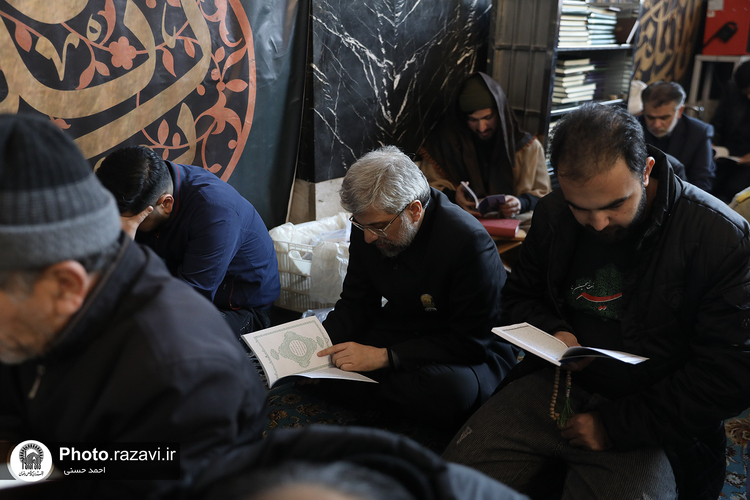 قرائت دعای ام داوود در حرم مطهر رضوی-2