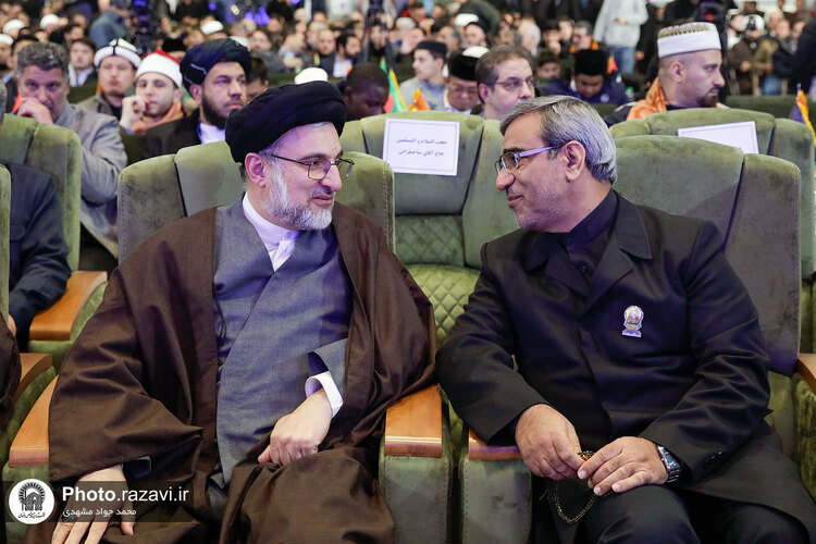 آیین افتتاحیه چهل‌ویکمین دوره مسابقات بین‌المللی قرآن در حرم رضوی