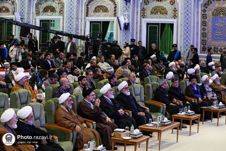 آیین افتتاحیه چهل‌ویکمین دوره مسابقات بین‌المللی قرآن در حرم رضوی