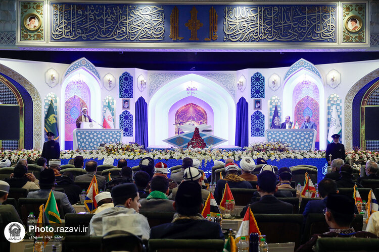 آیین افتتاحیه چهل‌ویکمین دوره مسابقات بین‌المللی قرآن در حرم رضوی