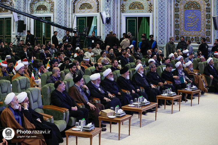 آیین افتتاحیه چهل‌ویکمین دوره مسابقات بین‌المللی قرآن در حرم رضوی