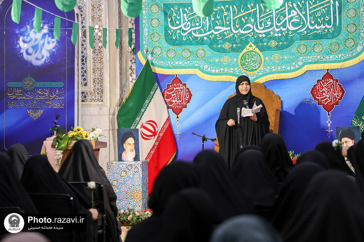 ویژه برنامه ولادت اقمار در حرم مطهر رضوی