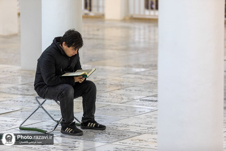 آیین «چراغ برات» در حرم مطهر رضوی