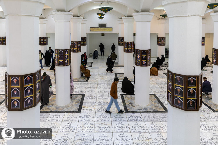 آیین «چراغ برات» در حرم مطهر رضوی